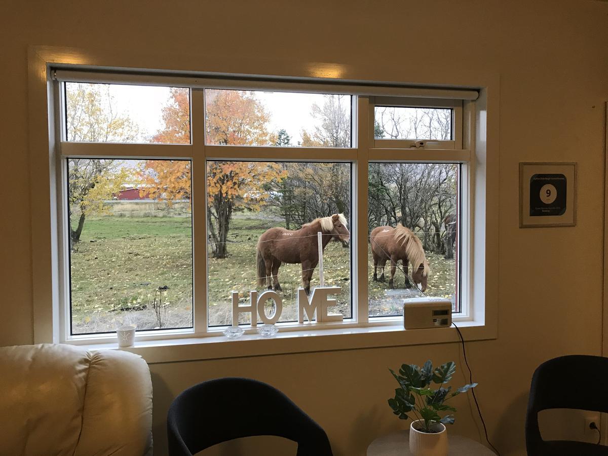 Sythra-Skoerthugil Guesthouse Varmahlid  Exteriér fotografie